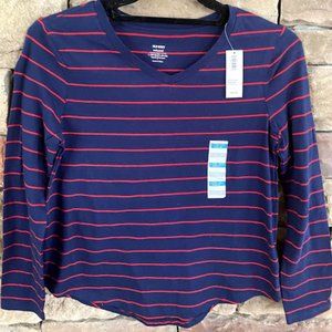 Old Navy girls stripe tee